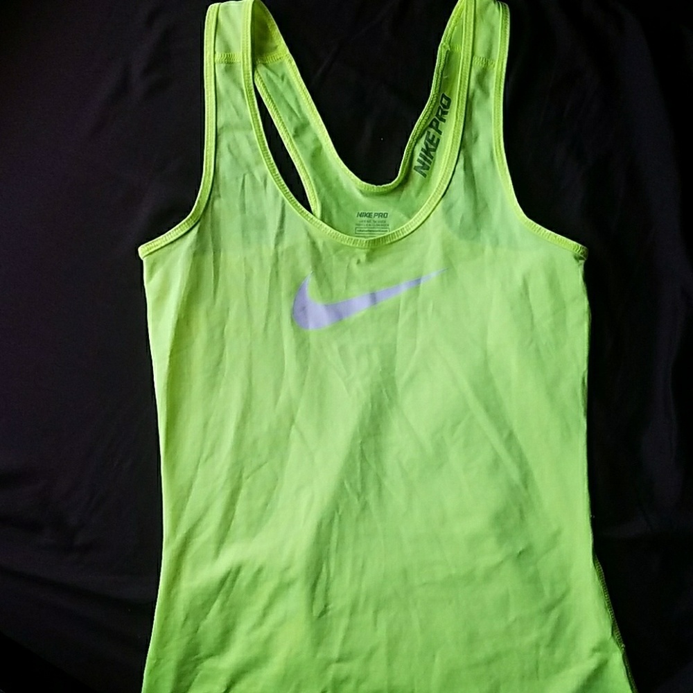 Nike brand work out tank top dri fit